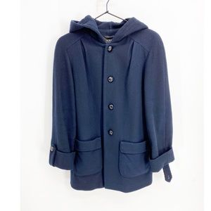 A.P.C Cashmere blend hooded coat